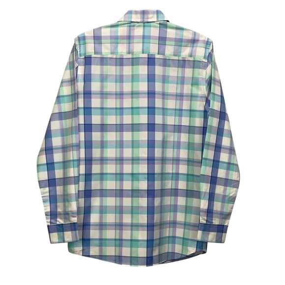 Made by Cam Newton Button Up Shirt Men's Size S Multicolor Plaid Modern Fit NWT - Picture 3 of 9
